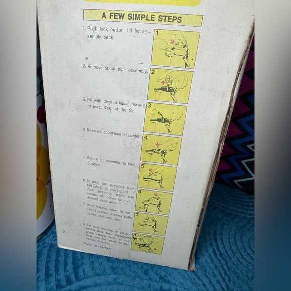 Vintage Floral Pump Pot King Brand - Picture 4 of 17